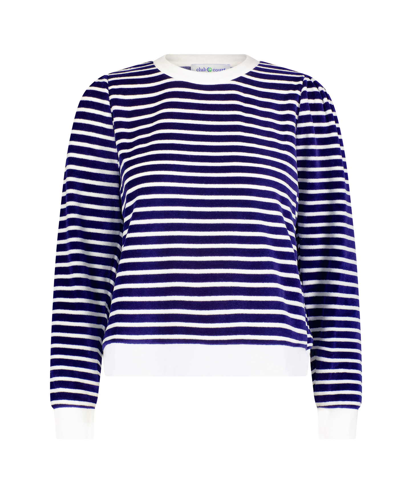 Stripe Poppy Top