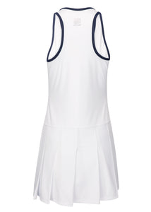 Women's White Pleated Tennis Dress