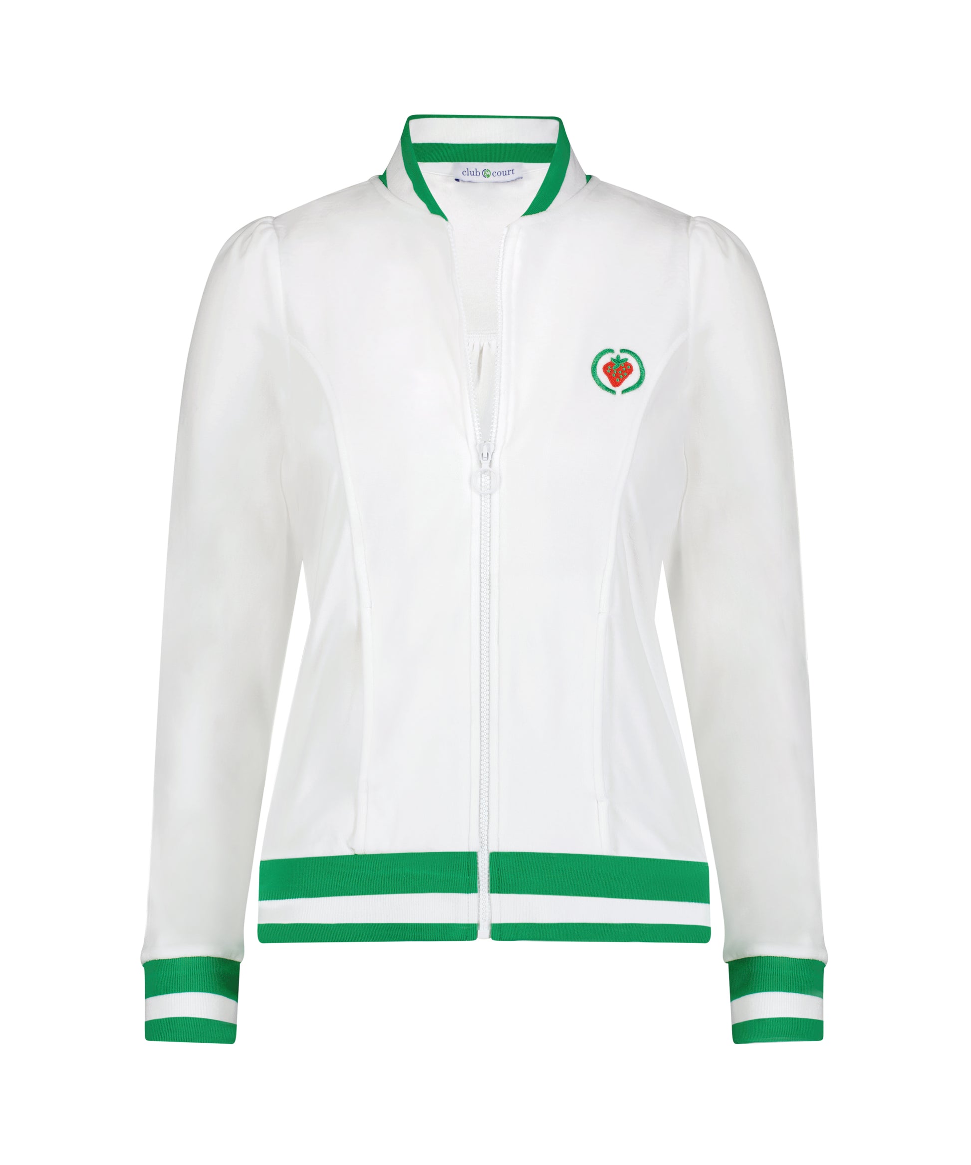 Women's White Tennis Jacket