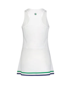 Women's White Racerback Tennis Dress
