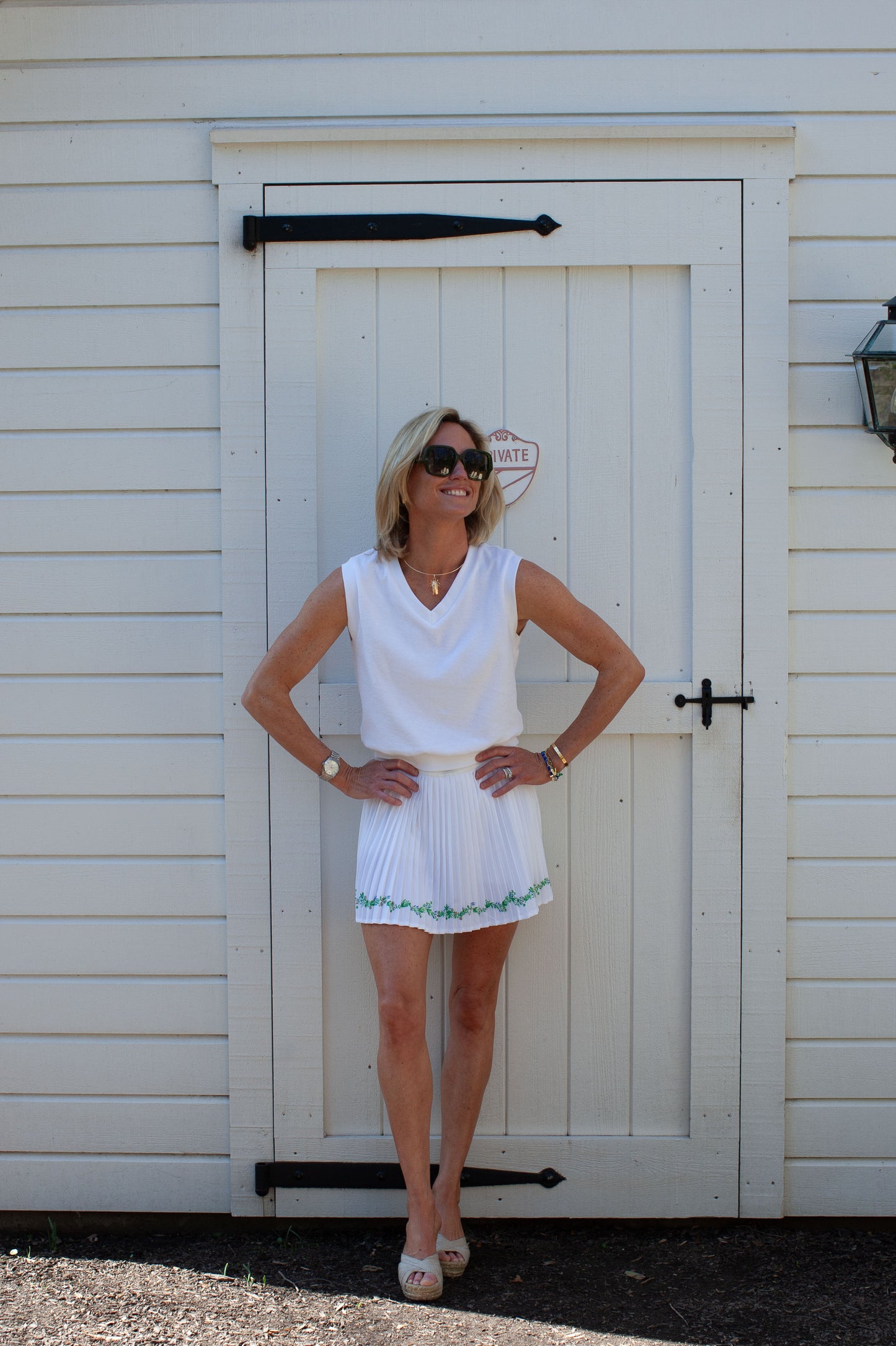 Floral Cricket Skort