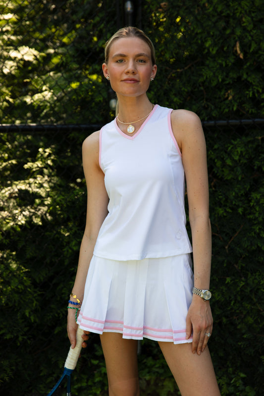 Club & Court Blair Performance Tank and Blair Pleated Skort