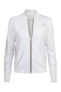 Course Jacket (White)- Front