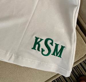 Personalized Embroidered Three Letter Monogram